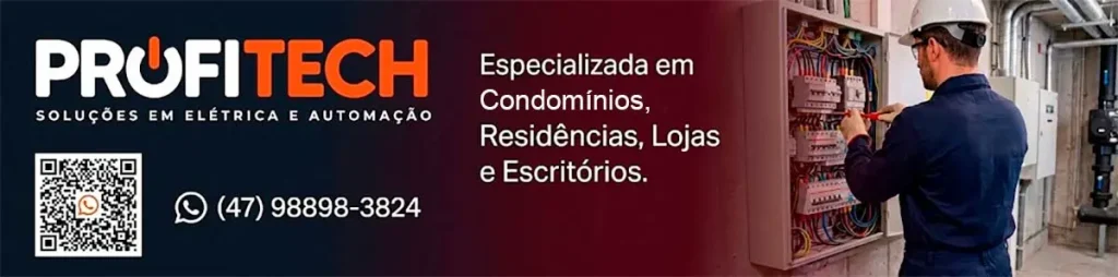 Atendimento Emergencial e Manutenção para Empresas: Eletricista de Plantão em Blumenau, Vale do Itajaí/SC. - ProfiTech Soluções em Elétrica e Automação.